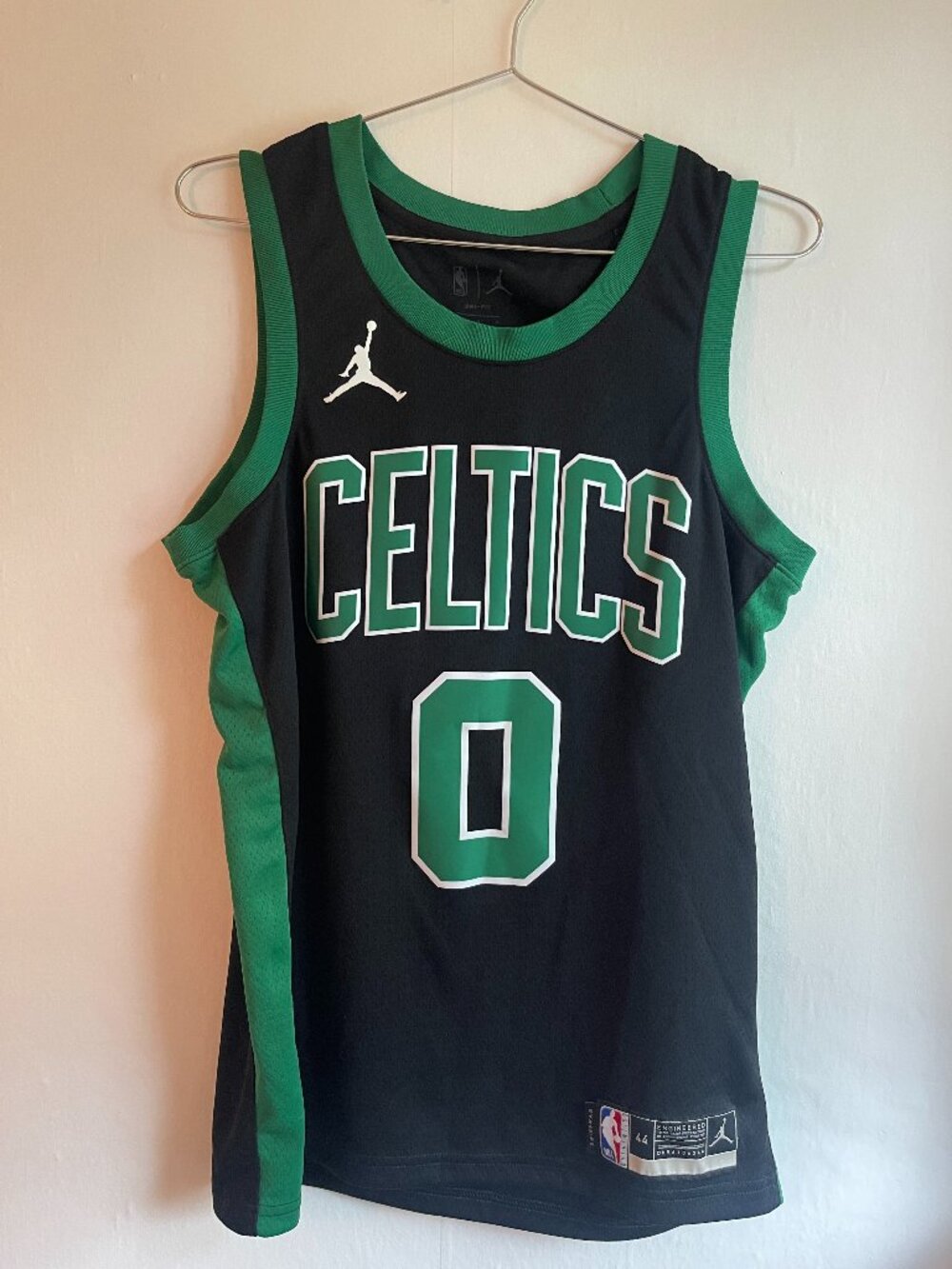 Rare! NBA Store - Celtics Jayson Tatum Black Jersey - Dri-Fit Men's M / 44